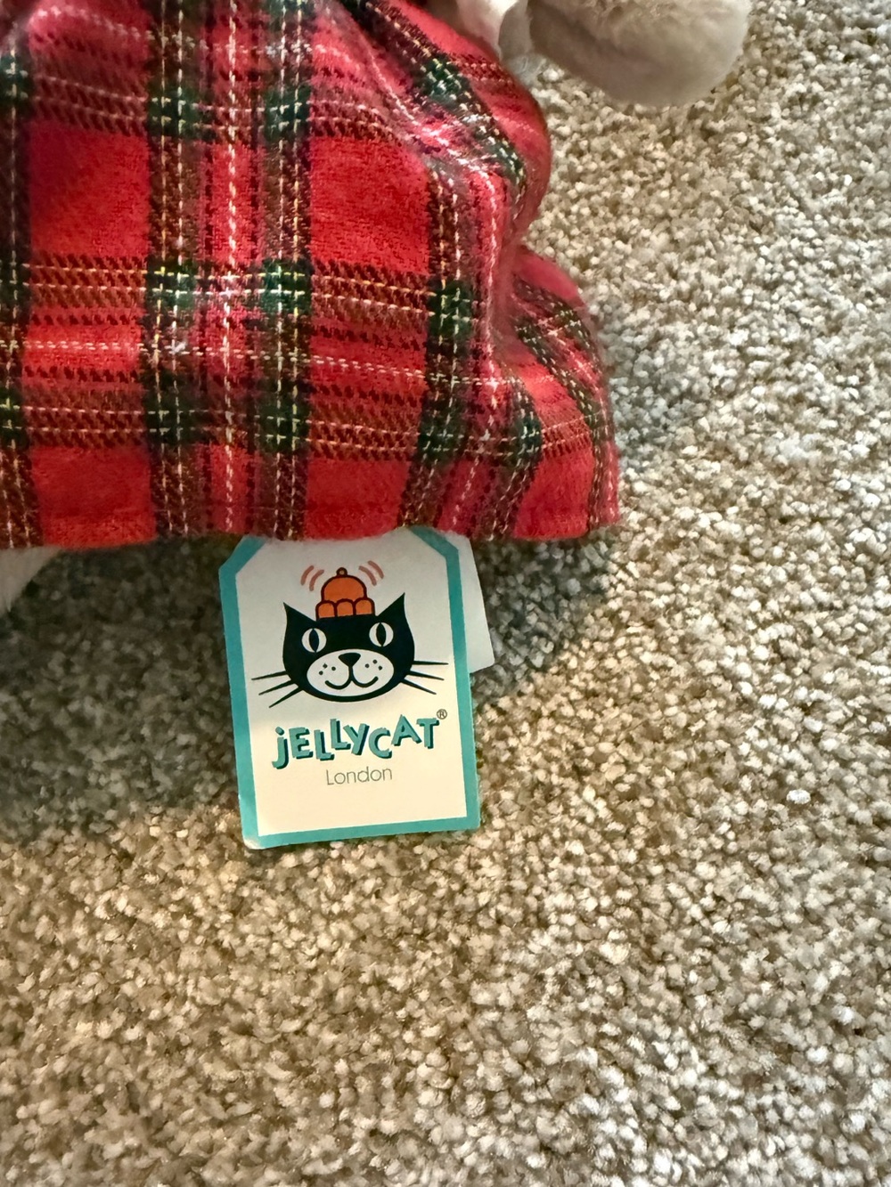 Brand New with Tags Tartan Lottie Bunny Jellycat - Picture 4 of 5